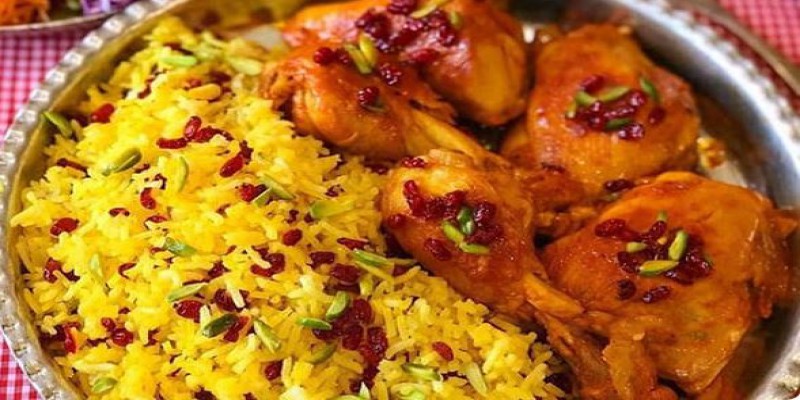 طرز تهیه زرشک پلو با مرغ؟